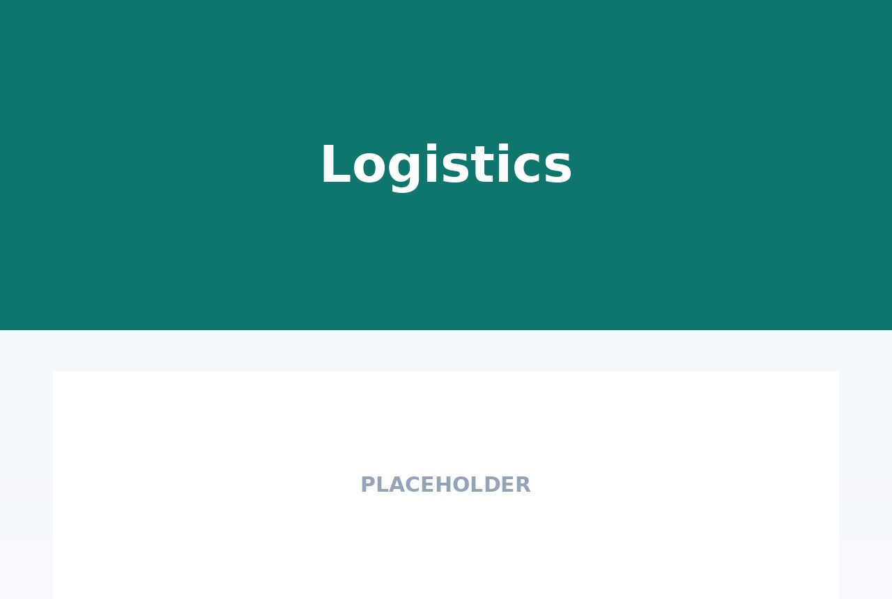Logistic Arrangement - Freight, documentation and customs handled end to end.